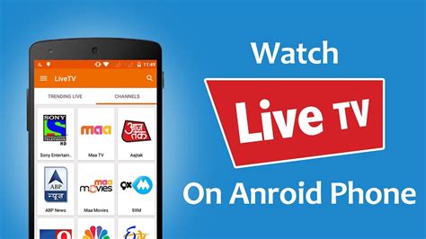 How to Stream Live TV on Android Pho